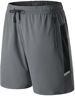 Men's Quick Dry Ice Shorts Running Gym Training Casual Basketball Beach