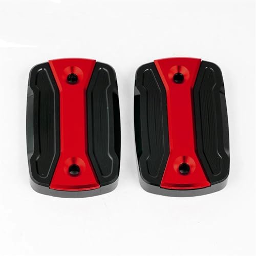 Tapas depósito líquido de freno titanio para solucionar el desgaste en motos XMAX 250 y 300 5