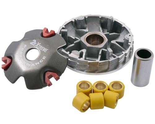 2EXTREME RACING variateur, 5,5gr., compatible pour 50ccm GY6 China 4 temps scooter, QUAD