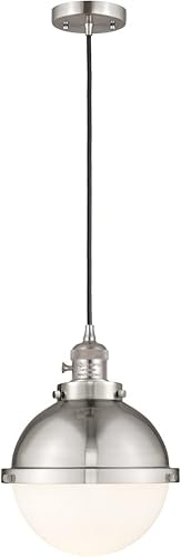 Innovations 201CSW-SN-HFS-81-SN - Mini colgante de 1 luz en níquel satinado cepillado disponible en Yaxa Peru