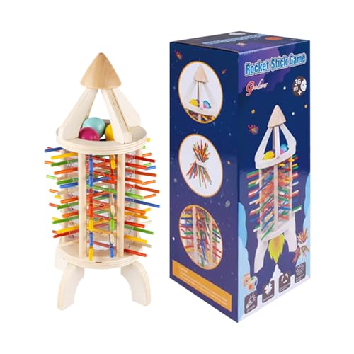 Fusée jouet et puzzle d'activités pour un cadeau d'anniversaire d'enfant réussi