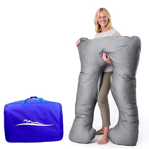 MAKOSAS KomfortKissen ORIGINAL Premium Ergonomisches Kühlend Kuschelkissen | Körperkissen |...