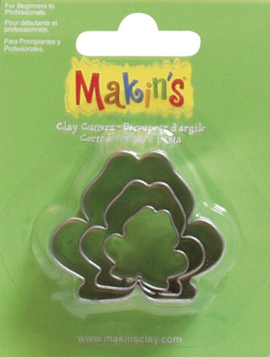 Makin's USA Clay Cutters, Frog, 3 Per Package