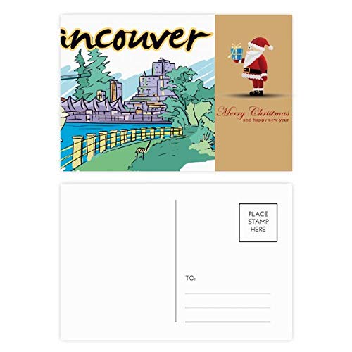 Cartes postales père Noël Canada Flavor pour réchauffer vos vœux de fin d'année au coin du feu
