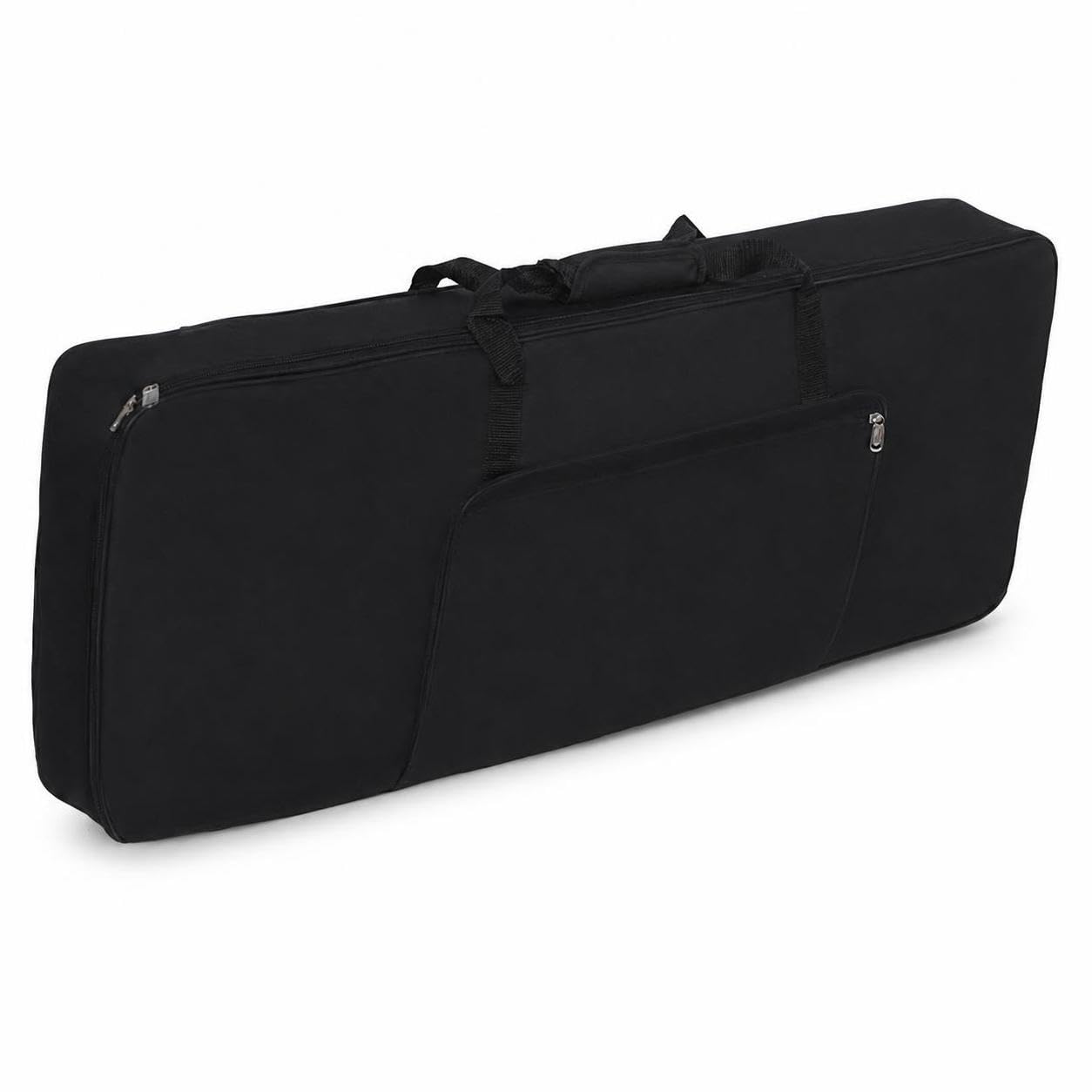 Funda para electrónico 61 teclado con asa y correa negra 8