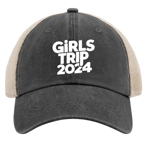 Girls Trip 2024 Hat for Men Baseball Caps Stylish Washed Ball Caps Breathable