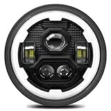 scheinwerfer einstellen motorrad mit einstellgerät Plug and Play: Dieser LED-Scheinwerfer mit H4-Schnittstelle, Plug-and-Play-Design. Normalerweise dauert es nur etwa 20 Minuten, um das Licht zu installieren.