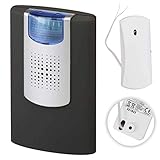 Klingel Weiterleitung System Klingelton weiterleiten Türklingel per Funk übertragen Gongsignal weiterleiten KOMPLETT SET HM.70873.W