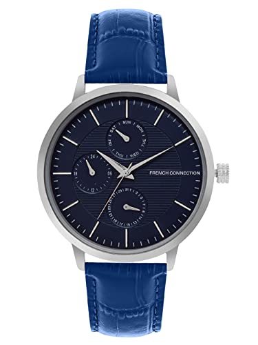 French Connection Analog Blue Dial Mens Watch-FCN00041F (B0BTW751F7) Amazon Price History, Amazon Price Tracker