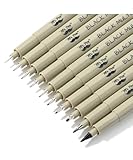 Mr. Pen- Drawing Pens for Artists, 10 Sizes, Black Multiliner, Artist pens, Micro Pens for Drawing, Ink Pens for Drawing, Sketch Pens, Micro Pen, Fineliner Pens, Bible Journaling Pens