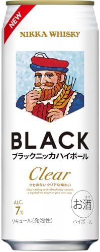 （18:30時点） ブラックニッカ クリアハイボール 缶 500ml×24本