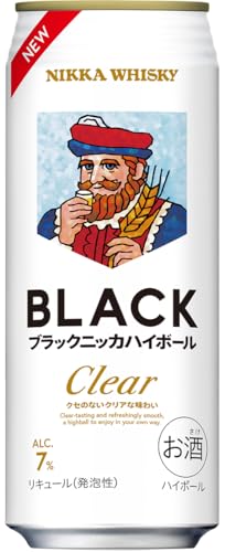 ブラックニッカ クリアハイボール 缶 500ml×24本
