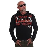 Yakuza Herren Traitor Kapuzenpullover, Schwarz, L