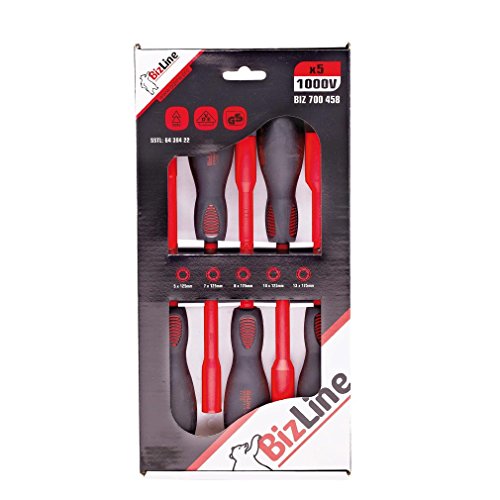 Kit 5 tournevis a douille