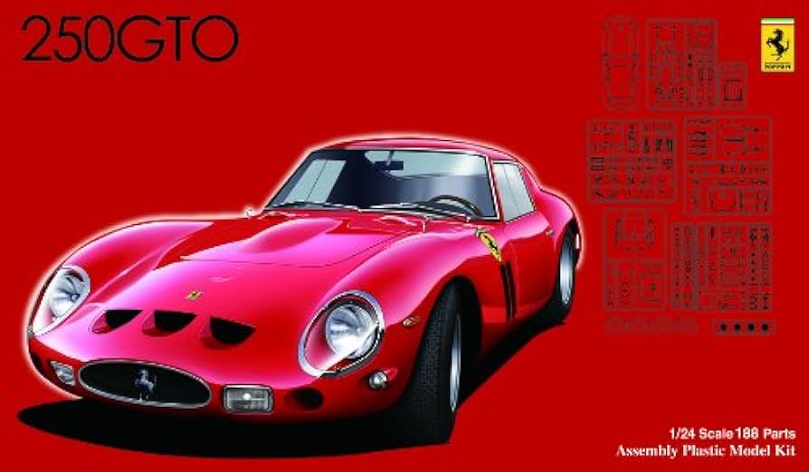 フェラーリ250GTO　（フジミ）　RS-35 プラモデル Amazon | 1/24 RS-35 フェラーリ250GTO | プラモデル 通販