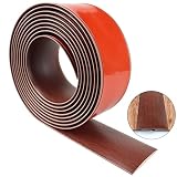 Floor Transition Strip 2" Self Adhesive Flat Vinyl Flooring Transitions Strip with Strong Backing Wo