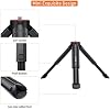 UURIG TP05 Extendable Mini Camera Tripod, Portable Selfie Stick Handle Grip Desktop Webcam Tripod with 1/4 Screw for DSLR Camera Webcam Phone Holder Selfie Stick Vlog Tripod
