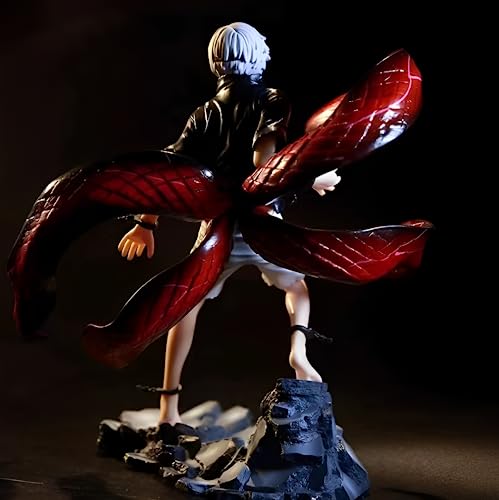 Tokyo Ghoul Figure Statue Car Decoration Statue 3D Model Character Figure Statue Car Decoration 3D Model Car Figure Statue Like Anime Collection Desktop Decoration Gift Pvc 8.65Inch,Red #TOP3