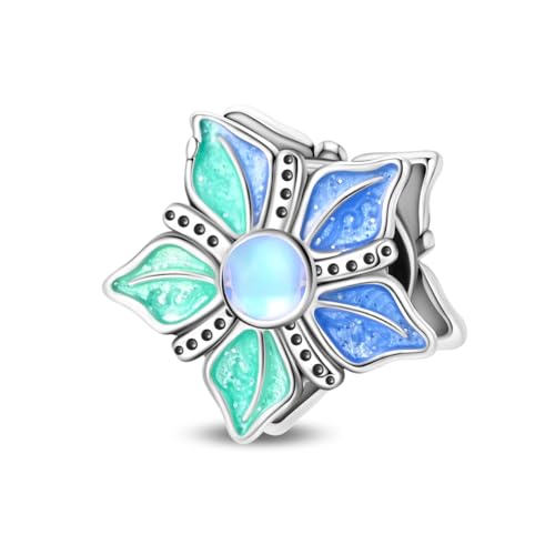 Image of 925 Sterling Silver Charms,Hypoallergenic Beads,Compatible with Pandora Bracelets and Necklaces,Women Holiday Gift Pendants
