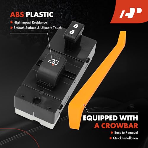 A-Premium APWS0428 Power Window Switch Compatible With Nissan Altima 2007-2012, Front Right Passenger Side thumb #4