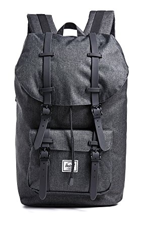 HERSCHEL 10014-02093 LITTLE AMERICA BACKPACK Unisex Black Crosshatch/Black