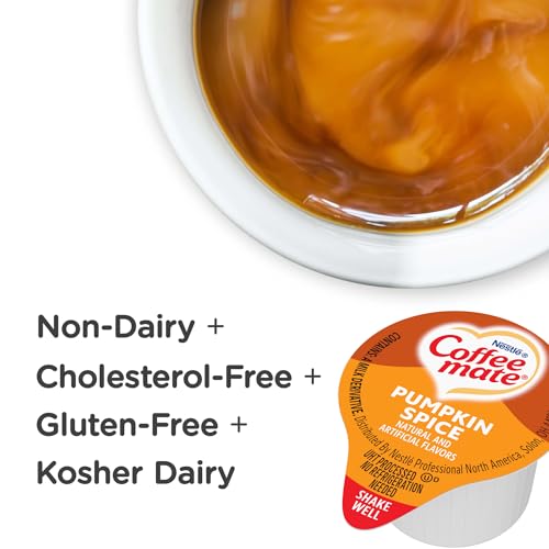 Nestle 50000130597 Pumpkin Spice, Coffee-Mate Liquid Coffee Creamer Single Serving Tubs thumb #2