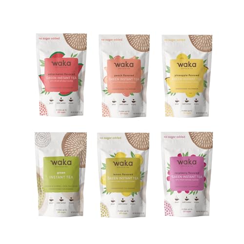 Waka Instant Tea Sampler Bundle