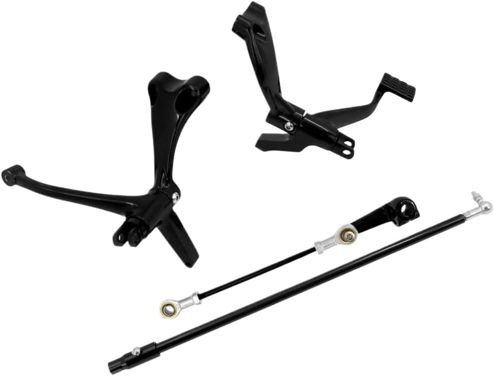 Motorcycle Forward Controls Set with Front Brake Levers Linkage Kit Compatible with Sportster XL 72 48 883 1200 Iron 2014 2022