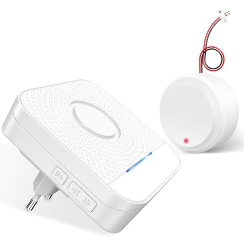 BITIWEND Estensione Radio per l'inoltro del Segnale radio 3-24V AC/3V DC convertitore radio campanello e suoneria per sistemi di campanello esistenti