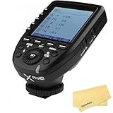 Godox Xpro-C Xpro TTL 2.4G Wireless Flash Trigger for Canon 1/8000s HSS TTL-Convert-Manual Function Large Screen Slanted Design,5 Dedicated Group Buttons,11 Customizable Functions,4 Function Buttons