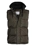 LE3NO Men's Down Active Puffer Vest Jacket