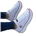 LIUXIN 2022 Neue Womens Canvas-Trainer, Fashion Womens Trainer Damen Turnschuhe, Atmungsaktive Damen Walking Wohnung Wohnung Sommer Strand Für Haus Home Drinnen Und Ausgehen(Size:39EU/8US,Color:Weiß)