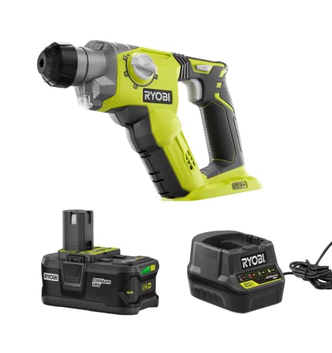 RYOBI 18-Volt Cordless 1/2 in. SDS-Plus Rotary Hammer Drill Kit P222 (Bulk Packaged, No Retail Packaging)