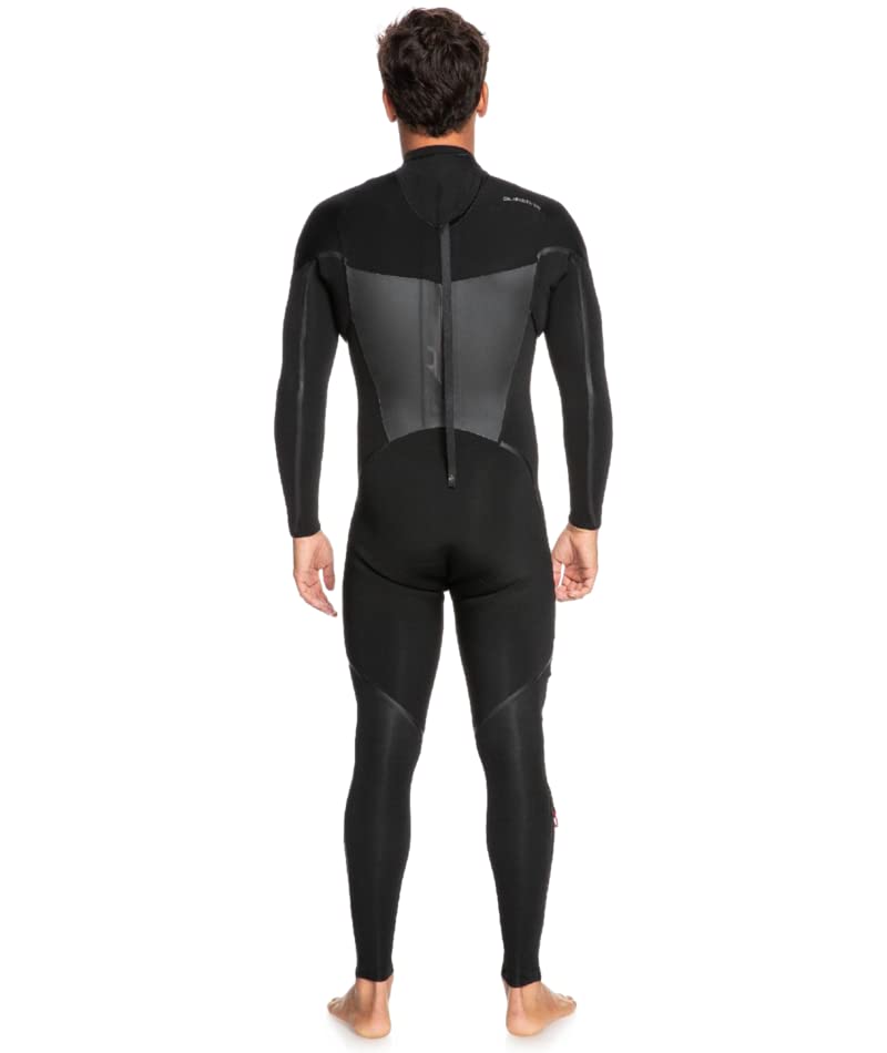 Quiksilver Marathon Sessions 4/3 Back Zip Wetsuit - Black 223 | Large