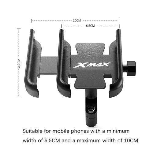 Support de téléphone Moto XMAX anti-vibration guidon GPS Vv-4