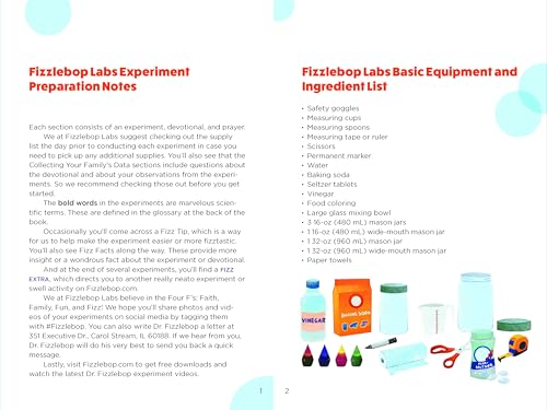 Faith and Science with Dr. Fizzlebop: 52 Fizztastically Fun Experiments and Devotions for Families - Image 6