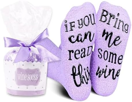 Benefeet Sox Wine Socks Women If You Can Read This Cupcake Socks ...