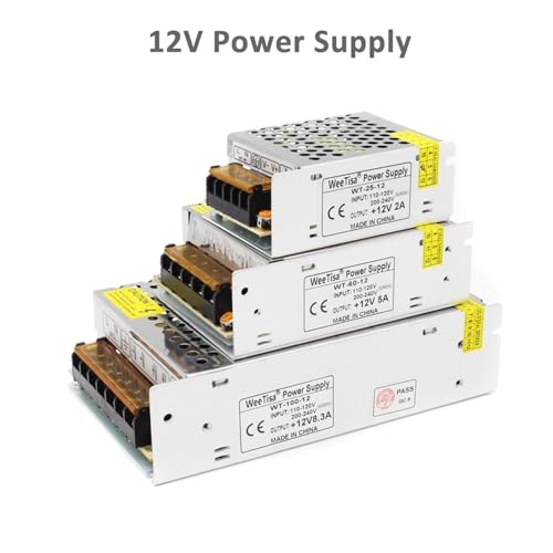 Transformador electrónico para evitar parpadeos en tiras LED con salida estable de 5V 200W 2