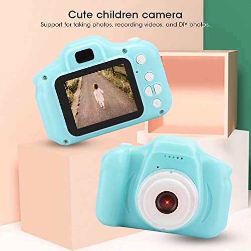 Kid Digital Video Camera,Mini Cute Children Cameras,Portable Kid Camera Toy With 2.0Intft Color Eye-Friendly And Clear Screen,Smart Camera For Boys Girls' Birthday Gifts (Green) #TOP1