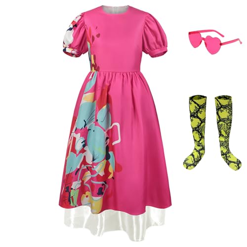 Generic Kate Cosplay, Weird Doll Costume Dress Female Adult 2023 Movie Halloween Costume, Red