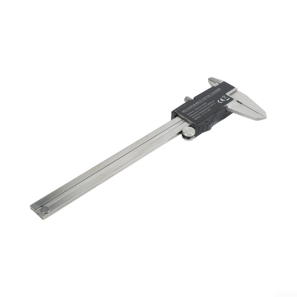 Edelstahl Schieblehre 150mm USB Aufladbar Großes Display(150mm)