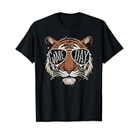 Touchdown American Football Game Day Thanksgiving Tiger Cool T-Shirt