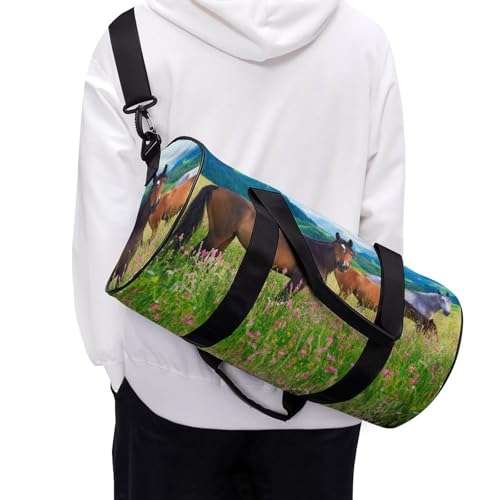 Duffel bag de randonnée imperméable avec compartiment à chaussures intégré - 6