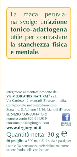 Dr. Giorgini Maca Peruviana Estratto Titolato