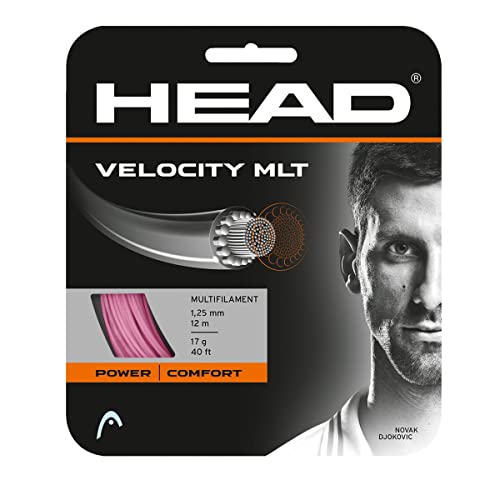 HEAD Velocity Mlt Set Tennis-Saite, Pink, 1.25 Mm / 17 g