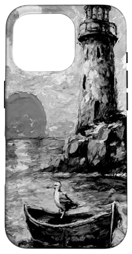 Lighthouse Sea Seagull - �C�ヂ�`�[�t �X�}�z�P�[�X iPhone 16 Pro �p