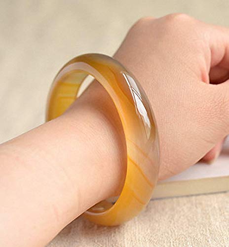 Image of Natural Agate Bracelet Bangle With Gift Box Free