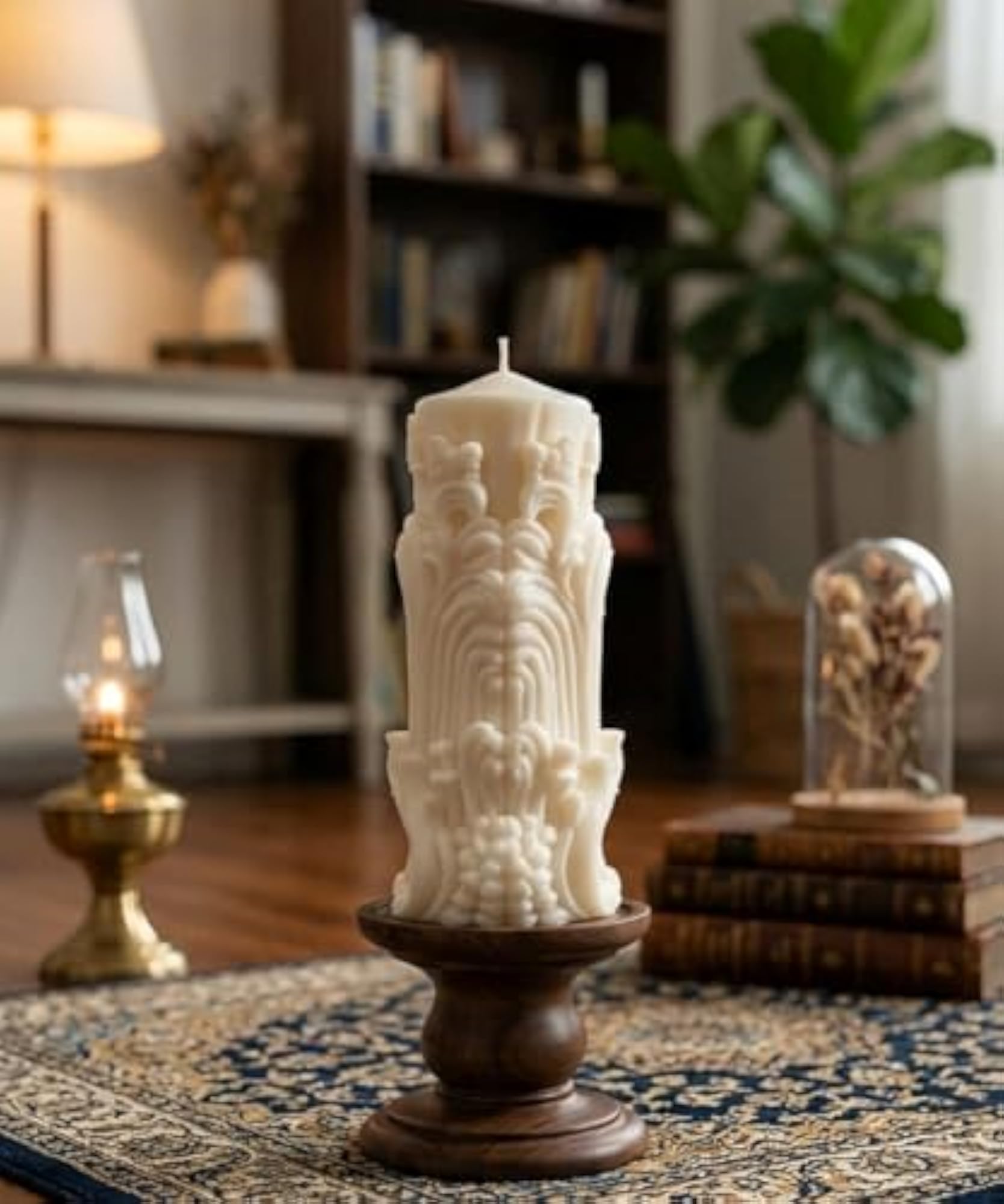 Luxury Decorative Pillar Candle for Home Decor
