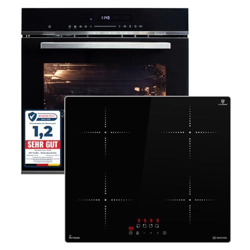 Cuisinière: 60cm Four encastrable EB8017ED + 59cm Plaque Induction IH85900ED | Catalyse | Fonction...