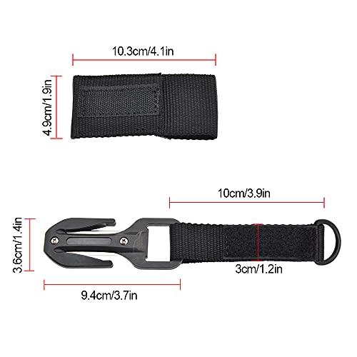 Lixada Duiksnijder met opbergzak, zeer veilige visnetsnijder voor het duiken - Image 6